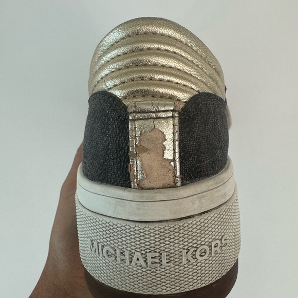 Michael kors pre-loved sneakers logo sneakers size 7 - Picture 8 of 8